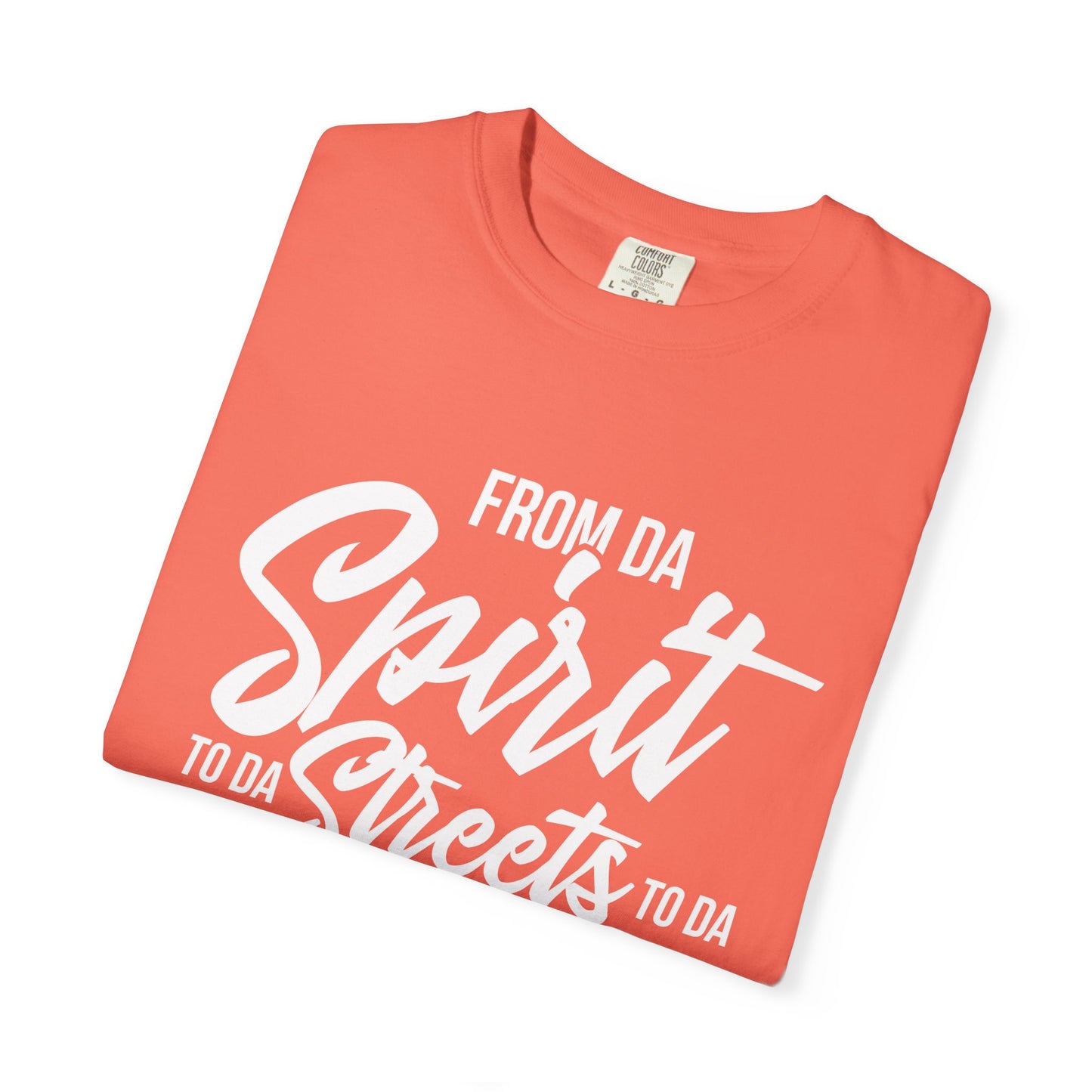From Da Spirit to Da Streets to Da Culture T-Shirt | Script Typography