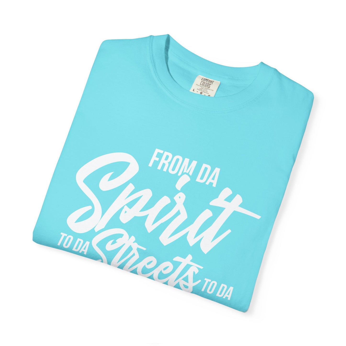From Da Spirit to Da Streets to Da Culture T-Shirt | Script Typography